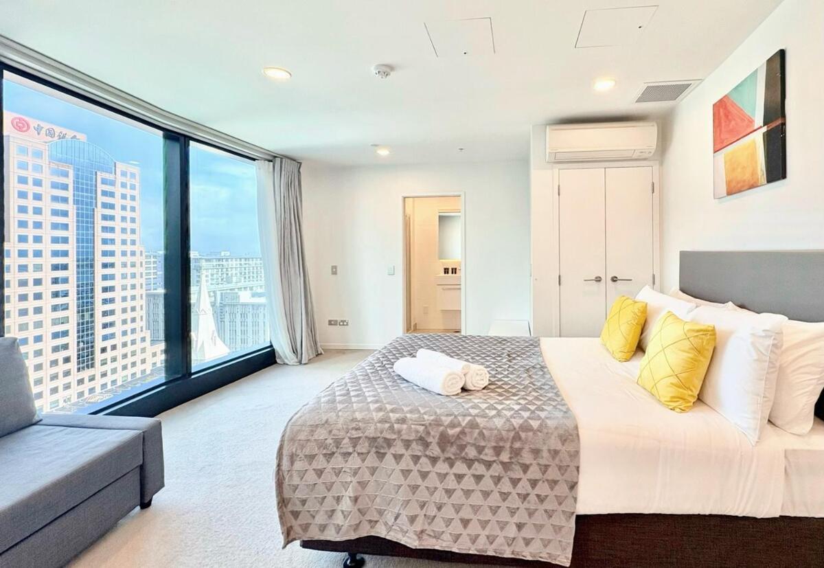 Apartment Spacious Cbd With Ac And Skyline Window Views Auckland